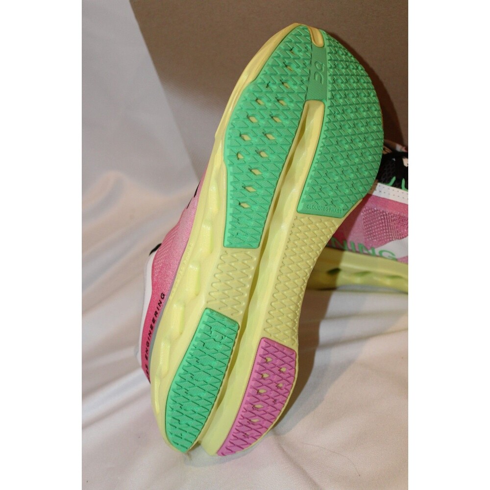 ON CLOUD WOMEN CLOUDSURFER NEXT RUNNING ATHLETIC SNEAKERS PINK LIMELIGHT - Picture 8 of 8